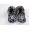 Leopard Faux Fur Slippers Warm Fuzzy Indoor